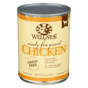 Wellness, Dog Food 95% Chicken, 13.2 Oz