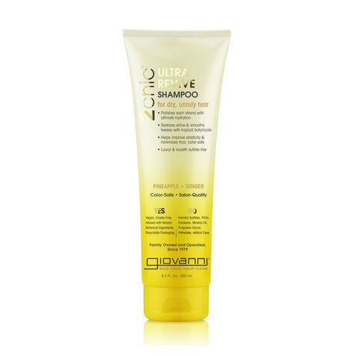 Giovanni Cosmetics, 2Chic Ultra-Revive Shampoo Pineapple Ginger, 8.5 Oz