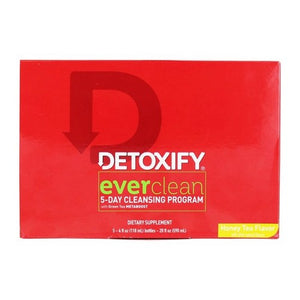 Detoxify, EverClean 5-Day Cleansing Program, Honey Tea 5 X 4 Oz