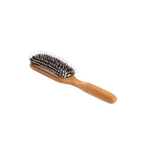 Bass Brushes, Professional Style Hair Brush With Wild Boar Bristles, White Nylon 1 Count