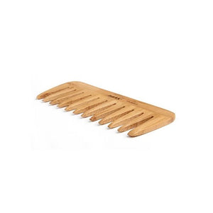 Bass Brushes, Meium Wide Tooth Bamboo Wood Comb, 1 Count