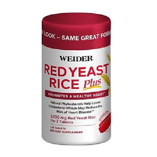 Tigers Milk (Weider), Red Yeast Rice Plus, 120 Count