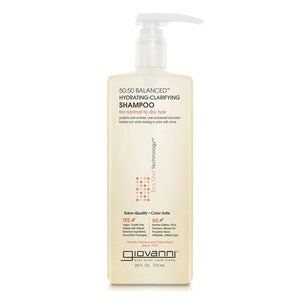Giovanni Cosmetics, 50:50 Balanced Hydrating &Clarifying Shampoo, 24 Fl Oz