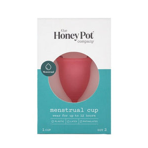 The Honey Pot, Menstrual Cup Size 2, 1 Each