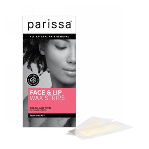 Parissa, Wax Strips Face & Lip, 20 Count