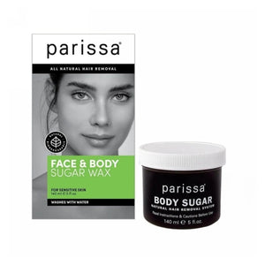 Parissa, Sugar Wax Face & Body, Sensitive Skin 5 Oz