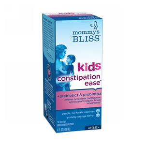 Mommys bliss, Kids Constipation Ease with Prebiotics and Probiotics, 4 Oz