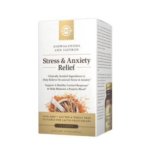 Solgar, Stress & Anxiety Relief, 30 Tabs