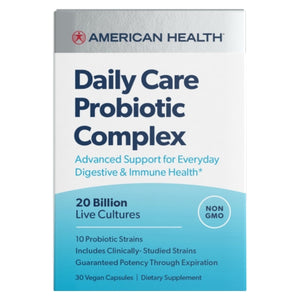 American Health, Daily Care Probiotic Complex, 30 Caps