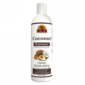 Okay Pure Naturals, Deep Moisturizing Shampoo, Coconut 12 Oz
