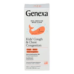 Genexa, Kids Cough Chest Mucus, 4 Oz