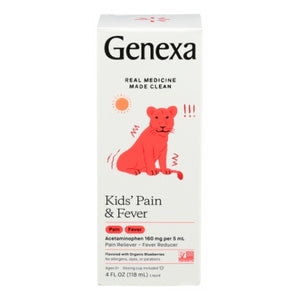 Genexa, Kids Pain Fever, 4 Oz