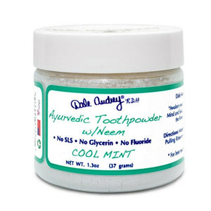 Dale Audrey, Toothpowder Cool Mint with Neem, 1.3 Oz