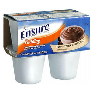 Abbott Nutrition, Ensure Pudding Cups Creamy Milk, Chocolate 16 OZ
