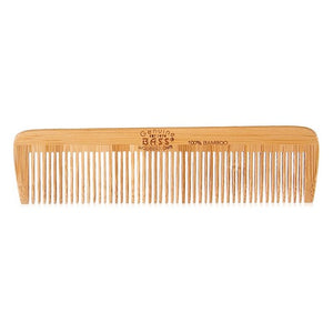 Bass Brushes, Bamboo Wood Tortoise Pocket Comb, 1 Count
