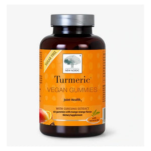 New Nordic US Inc, Turmeric Vegan Gummies, 60 Count
