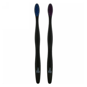 The Humble Co, Plant Based Toothbrush Sensitive Blue & Purple, 2 Count