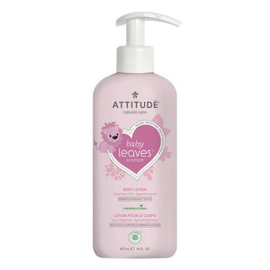 Attitude, Baby Leaves Body Lotion Fragrance-Free, 16 Oz