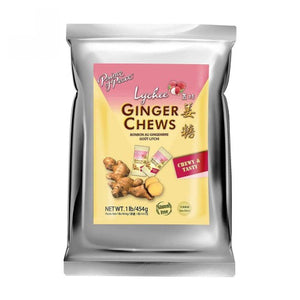 Prince Of Peace, Ginger Chews Lychee Bulk, 1 lb