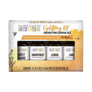 Aura Cacia, Essentail Oils Uplifting Kit, 1 Oz