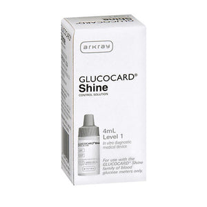 Glucocard, Glucocard Shine Control Solution, 1 Count