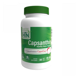 Health Thru Nutrition, Capsanthin Healthy Vision Support with CapsiClear, 40 mg, 30 Softgels