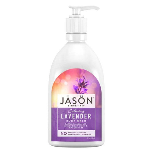 Jason Natural Products, Body Wash Lavender, 16 Oz