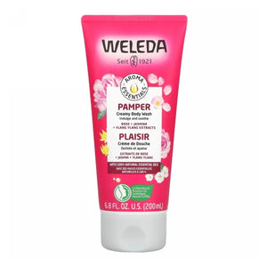 Weleda, Aroma Essentials Pamper Body Wash, 6.8 Oz