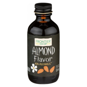 Frontier Herb, Almond Flavor, 2 Oz