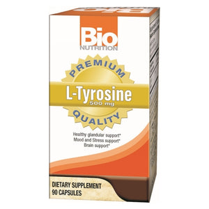 Bio Nutrition Inc, L Tyrosine, 500mg, 90 Caps
