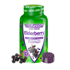 Vitafusion, Vitafusion Elderberry Gummies, 90 Count