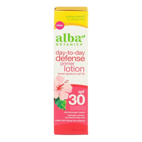 Alba Botanica, Day-To-Day Defense SPF 50 Oil-Free Facial Lotion, 2 Oz
