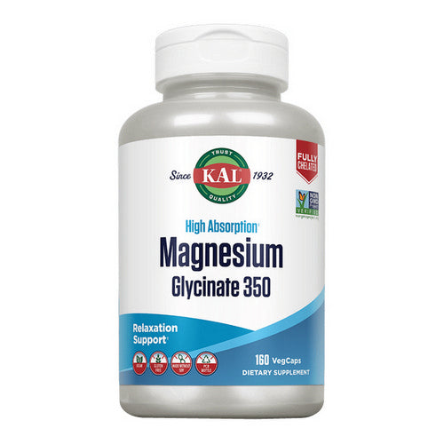 Kal, Magnesium Glycinate, 350 mg, 160 Count