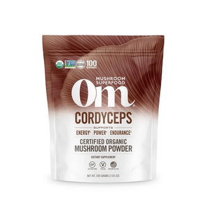 Om Mushrooms, Cordyceps Certified Organic Mushroom Powder, 7.05 Oz