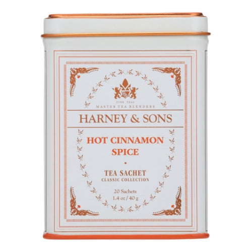 Harney & Sons, Hot Cinnamon Spice Tea, 20 Bags (Case of 4)