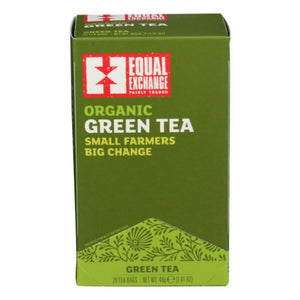 Equal Exchange, Organic Green Tea, 20 Bags (Case of 6)