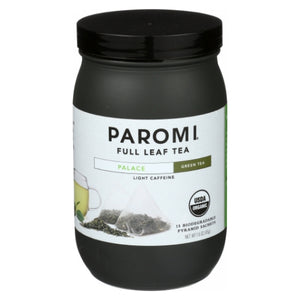 Paromi Tea, Organic Palace Green Tea, 15 Bags (Case of 6)