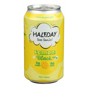 Halfday, Lemon Black Tea, 12 Oz (Case of 12)