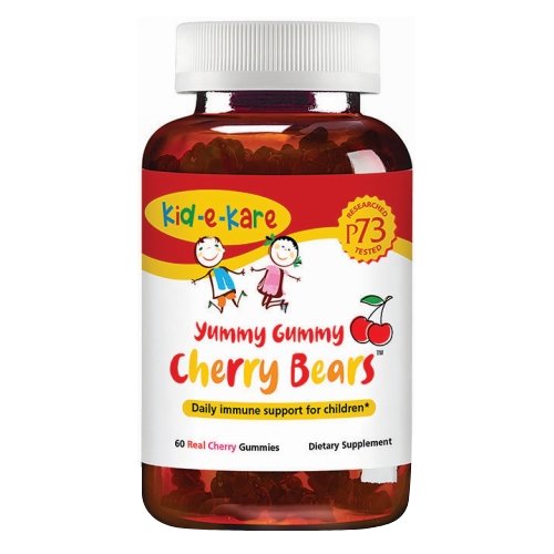 North American Herb & Spice, Kid E Kare Cherry Bear Gummies, 60 Count