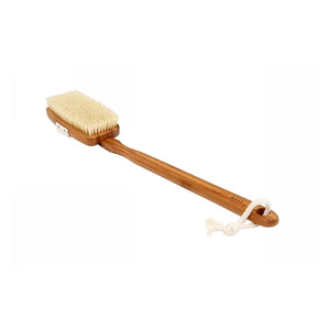 Bass Brushes, Bamboo Square Style Body Brush with Naural Bristles, 1 Count