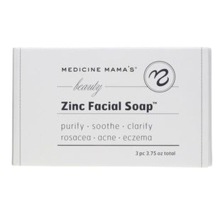 Medicine Mama's, Zinc Facial Soap, 3.75