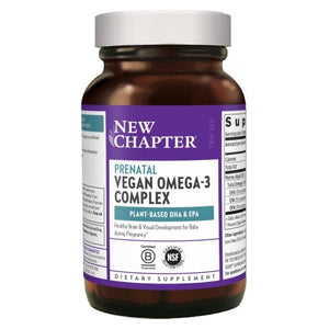 New Chapter, Prenatal Vegan Omega 3, 30 Count