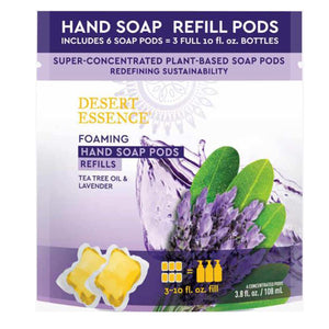 Desert Essence, Hand Wash Refill Lavender, 3.8 Oz