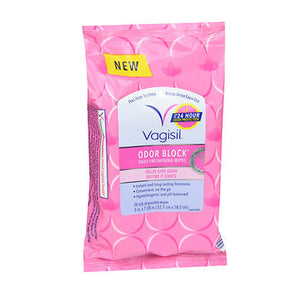 Vagisil, Odor Block Daily Freshening wipes, 20 Count
