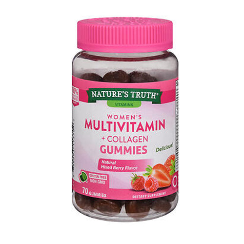 Nature's Truth, Nature's Truth Women's Multivitamin + Collagen Gummies, 70 Count