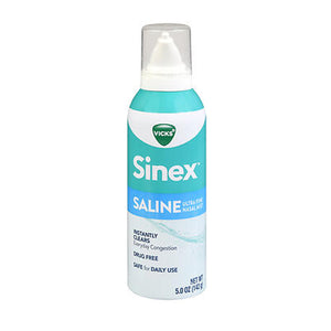 Crest, Vicks Sinex Saline Ultra Fine Nasal Mist Spray, 5 Oz