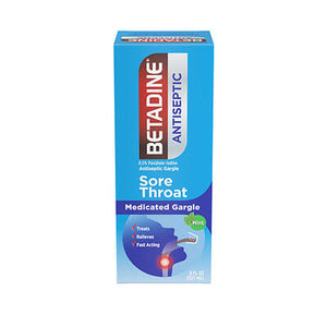 Betadine, Betadine Antiseptic Sore Throat Gargle Mint, 8 Oz