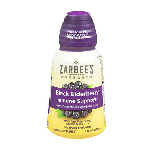 Neutrogena, Zarbee's Naturals Black Elderberry Immune Support Syrup, 8 Oz