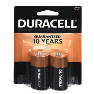 Duracell, Alkaline Batteries, 2 Count