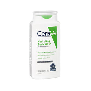Cerave, Hydrating Body Wash, 10 Oz